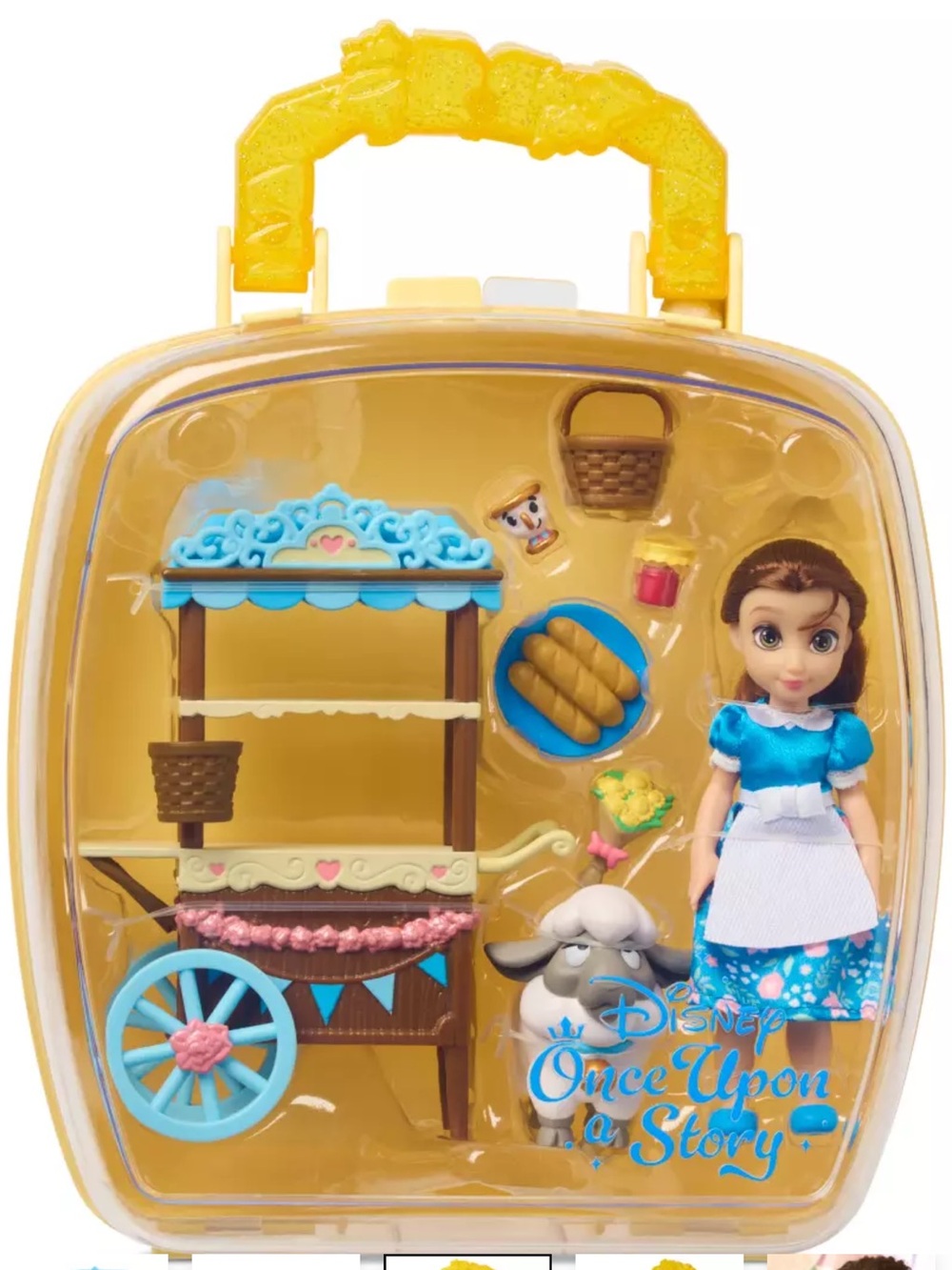 Disney Once Upon a Story Belle Doll Playset - Blue, Gold and White
